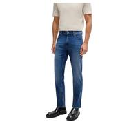 BOSS Herren H-Delaware Delaware Slim-Fit Jeans aus blauem Stretch-Denim Blau 34/32