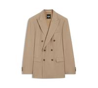 BOSS BOSS ONE Slim-Fit Sakko aus Schurwolle - Style H-Huge-DB-B1-263, 50566951 Beige 56