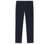 BOSS Herren H-Kaiton1 Slim-Fit Hose aus strukturierter Stretch-Baumwolle