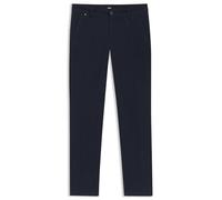 BOSS Herren H-Kaiton1 Slim-Fit Hose aus strukturierter Stretch-Baumwolle