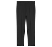 BOSS Regular-Fit Smoking-Hose aus Schurwoll-Serge - Style H-Lenon-Tux-B1, 50469192 Schwarz 60