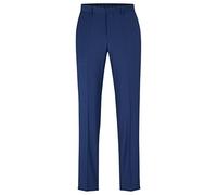 BOSS Herren H-Leon-MM-C-224 Business-Hose aus Woll-Mix Hellblau463 27