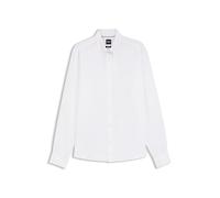 BOSS Regular-Fit Button-Down-Hemd aus Leinen - Style H-LIAM-BD-E-C1-263, 50567009 Weiß XL