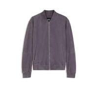 BOSS Herren H-Muller Regular-Fit Jacke aus Veloursleder Lila 56