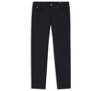 BOSS Herren H-Re.Maine5 Maine Regular-Fit Hose aus elastischem Baumwoll-Twill Dunkelblau 36/34
