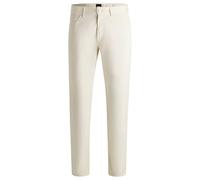 BOSS Regular-Fit Maine Hose aus elastischem Baumwoll-Twill - Style H-Re.Maine5, 50538370 Natur 36/34