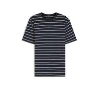 BOSS Herren H-Taut 235 Regular-Fit T-Shirt aus Baumwoll-Leinen-Mix Dunkelblau XXXL