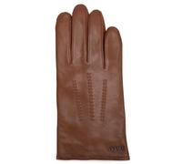BOSS Herren Hainz-ME Touchscreen-freundliche Handschuhe aus Leder mit metallenem Logo-Schriftzug