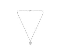 Hugo Boss Halskette DOUBLE B COIN HB1580761 – Silberfarbene Edelstahlkette für Herren ONESI