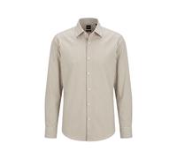 BOSS Herren Hemd H-JOE, beige, Gr. 39