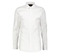 BOSS Slim-Fit Hemd aus strukturierter italienischer Stretch-Baumwolle - Style L-HAYS-KENT-C1-243, 50525359 Weiß 40