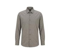 BOSS Herren Hemd P-HANK-K, oliv, Gr. 37