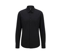 BOSS Herren Hemd P-HANK, schwarz, Gr. 38