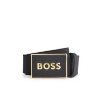 BOSS Herren Icon-S1_Sz40 Belt, Black2, 90
