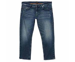 BOSS Herren Jeans Trousers, Navy, 35W / 32L EU