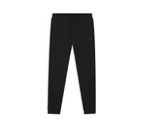 Hugo Boss Herren Jogginghose Sestart Baumwoll-Terry mit Logo-Aufnäher Schwarz M