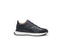 BOSS Sneakers aus poliertem Leder - Style Jonah_Runn_bu, 50536486 Dunkelblau 43