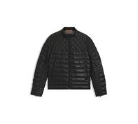 BOSS Jacke aus Nappaleder mit verschiedenen Absteppungen - Style JONN_IN, 50556556 Schwarz 48