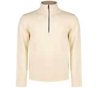 BOSS Herren Kanobix S Pullover aus Baumwolle und Kaschmir mit Troyerkragen