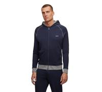 BOSS Herren, Kapuzenpullover, Dunkelblau, L