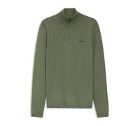 BOSS Herren KN Ever-X QZ Pullover aus Baumwolle mit kurzem Reißverschluss