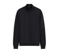 Hybridjacke BOSS GREEN "Momentum", Herren, Gr. XL, dunkelblau402, Web, Obermaterial: 48% Polyester, 39% Schurwolle, 11% Polyamid, 2% Elasthan, unifarben, regular fit normal, hoch geschlossener Ausschn