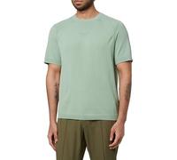 Kurzarmpullover BOSS GREEN "Porsche Spirit 70 Capsule Collection", Herren, Gr. 3XL, grün (open grün357), Strick, Obermaterial: 60% Modal, 23% Polyamid, 17% Seide, unifarben, regular fit normal, Rundha