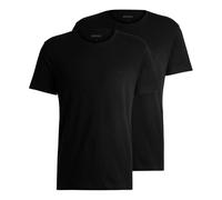Boss Herren Komfort T-Shirt (2er-Pack) (Schwarz) S