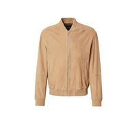 BOSS Herren Lederjacke H-MULLER, beige, Gr. 50