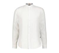BOSS Herren Leinenhemd RACE Regular Fit, weiss, Gr. S