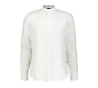 BOSS Herren Leinenhemd RACE Regular Fit, weiss, Gr. XXL