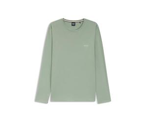 BOSS Herren Loungew_Longsleeve Mix&Match Ls-Shirt R, Light/Pastel Green330, XL