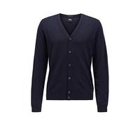 BOSS Herren Mardon-E Cardigan mit V-Ausschnitt aus extrafeiner Italienischer Merinowolle