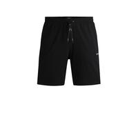 BOSS Shorts aus Stretch-Baumwolle mit Logo-Stickerei - Style Mix&Match Short CW, 50515367 Schwarz M
