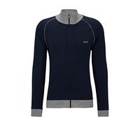 BOSS Herren Mix&Match Jacket Z Jacke aus Stretch-Baumwolle mit Paspeln und Logo