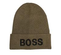 BOSS Herren Mütze, Afox, 60% CO, 30% PA, 10% WO, Black