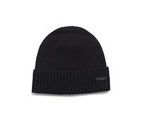BOSS Mütze aus Schurwolle mit Logo-Etikett - Style Fati-N, 50455712 Schwarz Stck