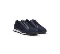 BOSS Herren Nitan txsd Lowtop Sneakers aus Veloursleder und Kunstleder Größe