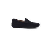 BOSS Herren Noel Mocc Mokassins aus Veloursleder mit Pennyloafer-Detail Größe