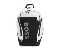 BOSS Onset Rucksack weiß/schwarz, Kunstfaser, Herren, 37L