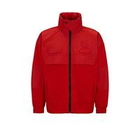BOSS Herren Ostoner Oversized Jacke mit Reißverschluss und Details im Rennsport-Stil Rot 46