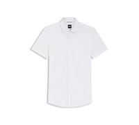 BOSS Slim-Fit Hemd aus Performance-Stretch-Jersey - Style P-HANK-K-SH-262, 50561627 Weiß 38