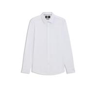 BOSS Herren P-HANK-s-C1-222 Slim-Fit Hemd aus Baumwoll-Mix mit Performance-Stretch Weiß 40