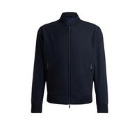 BOSS Herren P-Hanry-BMB-243 Slim-Fit Blouson aus Woll-Mix Dunkelblau402 48