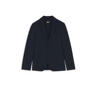 BOSS Herren P-Hanry-WG-PK-253F Verstaubares Slim-Fit Sakko aus wasserabweisendem Stretch-Gewebe Dunkelblau 52