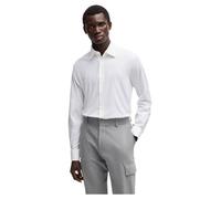 BOSS Regular-Fit Hemd aus funktionalem Stretch-Twill - Style P-JOE-kent-C1-222, 50532287 Weiß 42