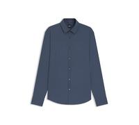BOSS Regular-Fit Hemd aus Performance-Stretch-Jersey - Style P-JOE-S-K-261, 50555764 Dunkelblau 44
