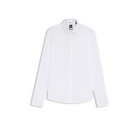 BOSS Regular-Fit Hemd aus Performance-Stretch-Jersey - Style P-JOE-S-K-261, 50555764 Weiß 42