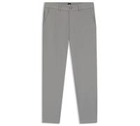 BOSS Slim-Fit Twill-Hose aus Baumwoll-Mix - Style P-Kaiton1-Zip, 50543945 Grau 36/34