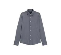 BOSS Slim-Fit Hemd aus funktionalem Stretch-Gewebe mit Struktur - Style P-ROAN-kent-C1-233, 50533434 Dunkelblau XL